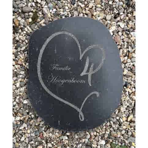 Natuursteen Staptegel Basalt Basic 40 cm