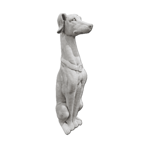 Betonnen Hazewindhond Tuinbeeld 78 cm