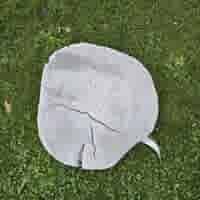 Boomschijf staptegel 30/45 grijs