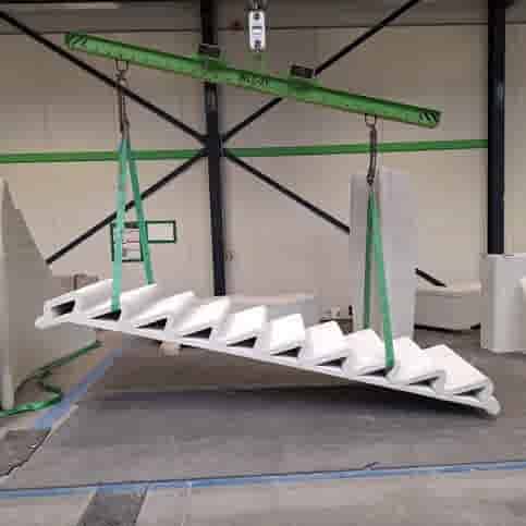 Betonnen trappen op maat 3D geprint