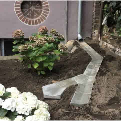 Regentegels Y-splitsing