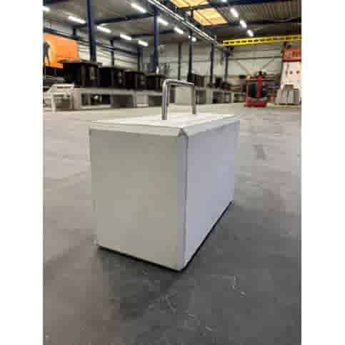 Betonblok grijs 40x20 en 25 cm hoog