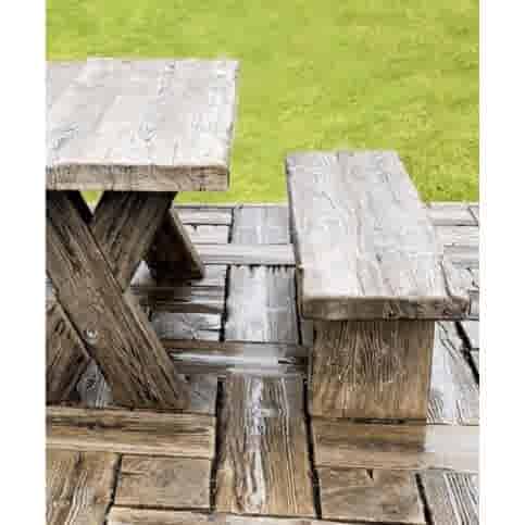 Stonewood tuinbank 150 cm met houtlook