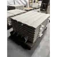 Muurafdekker 2-zijdig 15x100x3/4 cm grijs