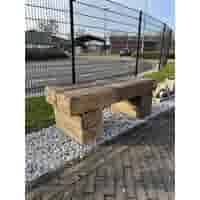 Stonewood blokbank 150 cm met houtlook