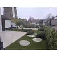 Organische tegel antraciet 80x100 cm