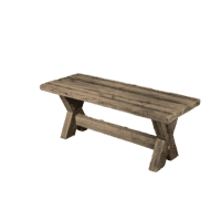 Stonewood tafel 200 cm met houtlook