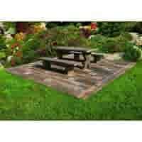 Stonewood tafel 200 cm met houtlook