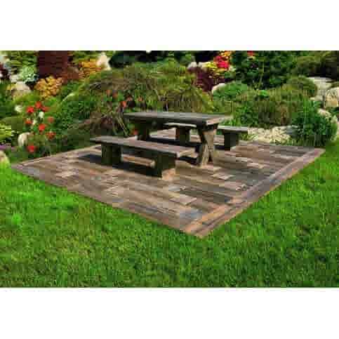 Stonewood tafel 200 cm met houtlook