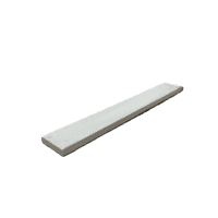 Muurafdekker vlak 15x100x3 cm grijs