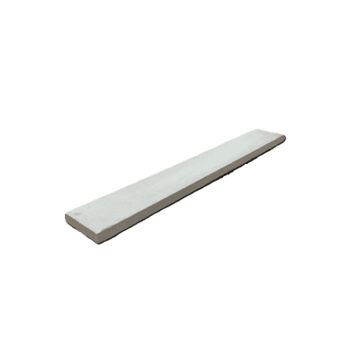 Muurafdekker vlak 15x100x3 cm grijs