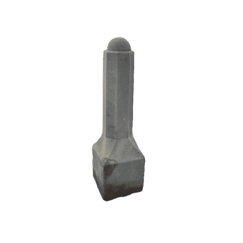 Amsterdammertje type 1 grijs 105 cm