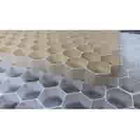 Grindmatten 120x80x3 cm beige/zandkleur