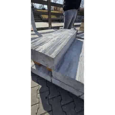 Stonewood traptrede grijs 15x35x100 cm
