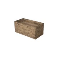 Bloembak Stonewood 90x45 cm en 40 cm hoog