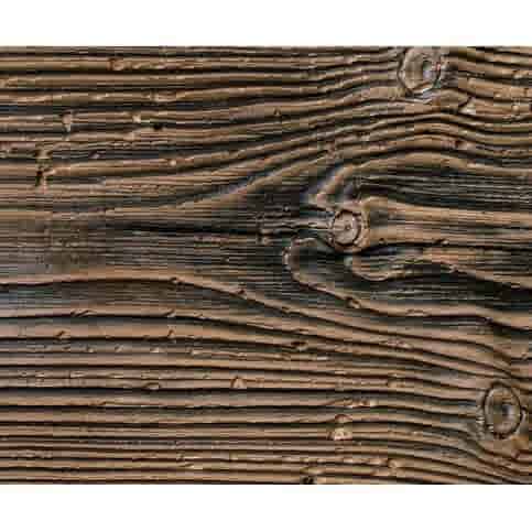 Bloembak Stonewood 45x45 cm en 80 cm hoog met galgavaniseerde inzet