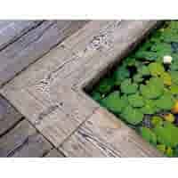 Zwembadrand Stonewood binnenhoek