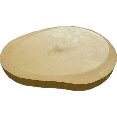 Organische tegel beige 100x120 cm