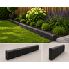 Gazonband 10x20x100 cm antraciet beton