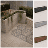 Fiora blok 100x20 cm en 20 cm hoog grijs
