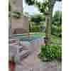L element 120 cm hoog en 50 cm breed grijs