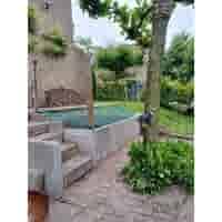 L element 120 cm hoog en 50 cm breed grijs