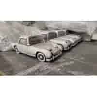 Auto van beton (merk) Austin Healy Bugeye