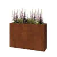 Cortenstaal plantenbak Texas 120x30 cm
