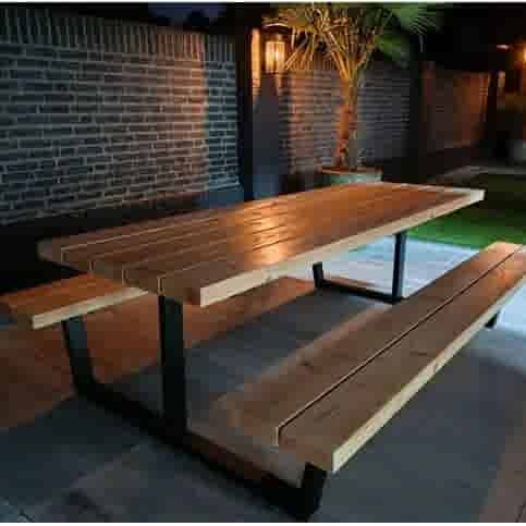 Picknicktafel Georgia 160x163x75 cm