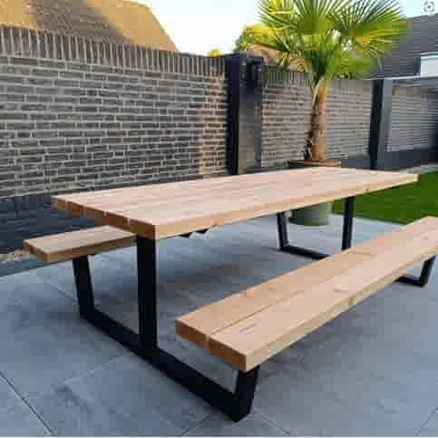 Picknicktafel Georgia 200x163x75 cm