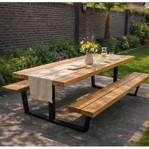 Picknicktafel Georgia 200x163x75 cm