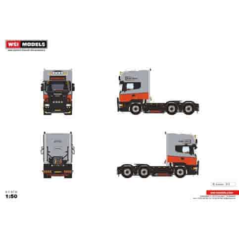 WSI Betondingen Scania losse sleeper 1:50 + Certificaat