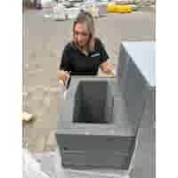 U element beton 30x30x40 antraciet U element beton 30x30x40 antraciet
