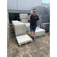 Ankerplaat beton 80x80 en 10 cm hoog