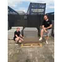 Betonbielzen 120x20x12 bruin