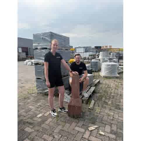Amsterdammertje type 1  roestbruin 105 cm