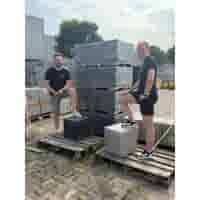 Kubus antraciet beton 40 cm Kubus antraciet beton 40 cm