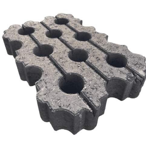 Grasbetontegels 40x60x10 cm – Vlak