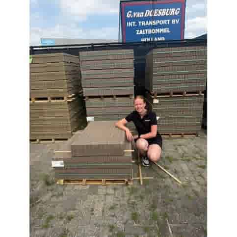 Opsluitbanden 5x15x100 taupe