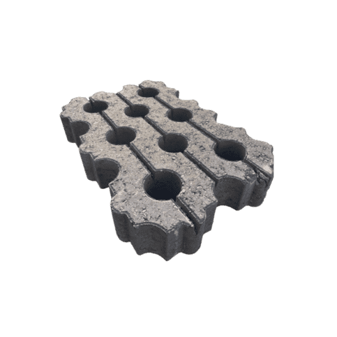 Grasbetontegels 40x60x10 cm – Vlak