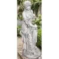 Klassieke vrouw elegant 95 cm - Betonnen tuinbeeld
