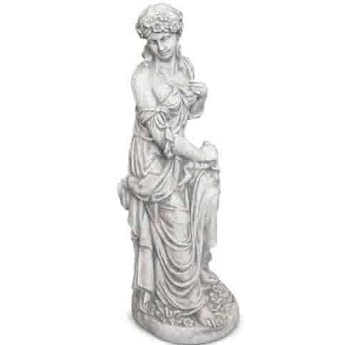 Klassieke vrouw elegant 95 cm - Betonnen tuinbeeld