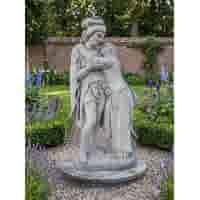 Betonnen tuinbeeld Romantisch Liefdeskoppel 140 cm hoog Betonnen tuinbeeld Romantisch Liefdeskoppel 140 cm hoog