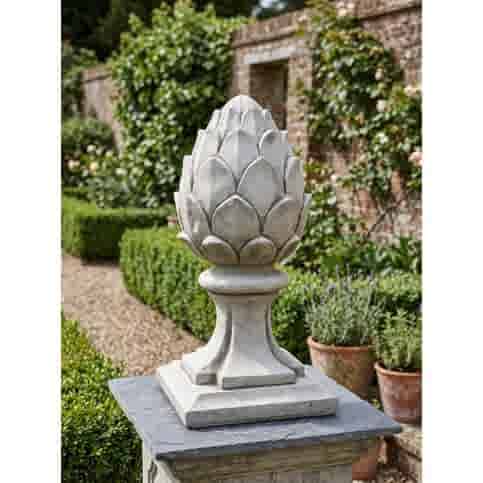Betonnen Ananas Finial Classic - 52 cm hoog
