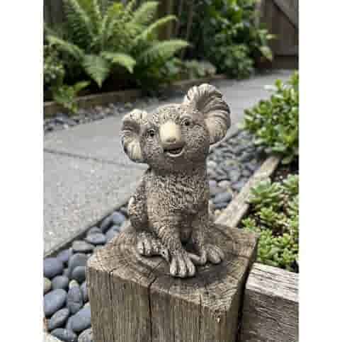 Decoratief Betonnen Koala Beeldje H14 cm