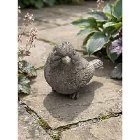 Decoratief Betonnen Vogelbeeld H24 cm