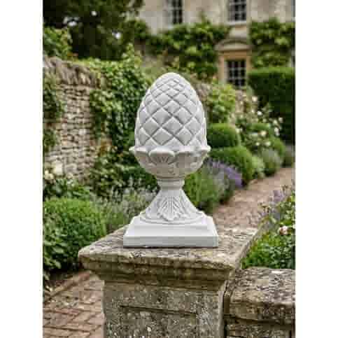 Sierlijke ananas finial smal 43 cm