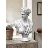 Betonnen Borstbeeld Claudia 52 cm