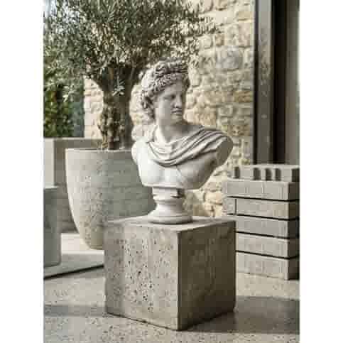 Betonnen Borstbeeld Marcus 54 cm