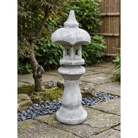 Japanse tuinlantaarn beton 80 cm